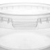 210 ML CLEAR TAMPER EVIDENT TUB and LID